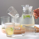 NEW Water Set – 7 Pieces 1.3L Jug + 6 Glasses