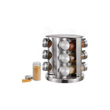 12PCS Rotating Spice Rack Set