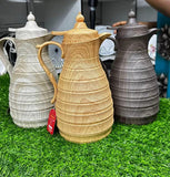 1 Litre Elegant Wooden Thermo Flask