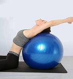 75cm Yoga Exercise Ball, Pregnancy & Therapy Ball – Anti-Burst Non-Slip Fitness Ball with Free Pump