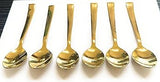 6-Piece Gold Table Spoon Set – Elegant & Durable
