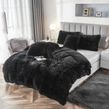 Luxury Fluffy Velvet Duvet Set – 6×7 | 6-Piece Bedding Set