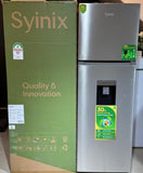 SYINIX Double Door No Frost Refrigerator – 257L with Water Dispenser.