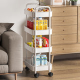 4-Tier Multifunctional Organizer Rack – Hard Plastic.