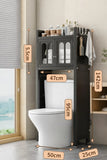 Premium Over-The-Toilet Bathroom Storage Cabinet – Space-Saving & Stylish.