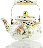 Elegant Enamel Kettle – Classy Stovetop Tea & Water Kettle for Stylish Kitchens