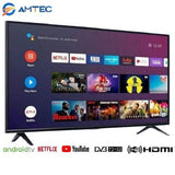 Amtec 43″ Smart Android TV – Frameless with Bluetooth.