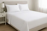 6-Piece Plain White Fitted Cotton Bedsheet Set – 7×8 / 6×7