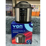 Von 6L Electric Pressure Cooker – Non-Stick Pot | Convenient Family Cooking