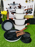 Edenberg 15‑Piece Nonstick Cookware Set – Code 5622.