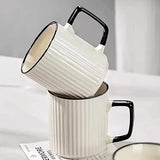 Japanese Ceramic Coffee Mugs – Set of 6.