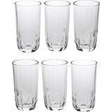 Twisted Water Glass Set – 6 Pieces | 300ml