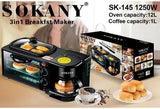 Sokany 4-in-1 Breakfast Maker – All-in-One Kitchen Appliance