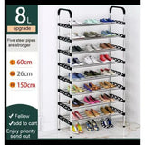 8-Layer Shoe Rack – Multi-Tier Storage Organizer