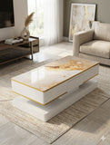 Modern Coffee Table – Marble Top or Glass Top Available