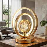 Luxury Round Decorative Table Lamp – Creative Night Light for Bedroom, Living Room & Study