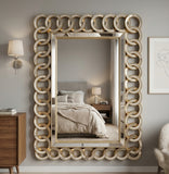 Luxury Decorative Mirror – Big Size (74 × 57cm)