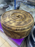 Bamboo Chapati Dish 12×8 – Elegant & Practical Food Serving