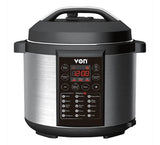 Von 6L Electric Pressure Cooker – Non-Stick Pot | Convenient Family Cooking