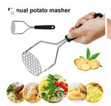 Stainless Steel Potato Masher – Heavy-Duty Kitchen Tool