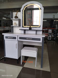 Executive Large Dressing Table with Sliding Mirror
