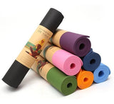 Monochrome Non Slip Yoga Mat.