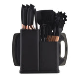 19-Piece Cooking Utensil & Silicone Knife Spoon Set – All-in-One Kitchen Starter Kit