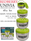 Redberry UNIVIA Premium Stainless Steel Insulated Hotpot Set – 4pcs