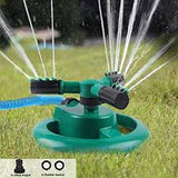 Automatic 360° ROTATING WATER LAWN YARD Garden Sprinkler. Up to 60psi, 10mts: BUY 2 GET 1 FREE.