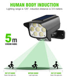 SOLAR POWERED OUTDOOR Street LIGHT WITH REMOTE 180W WITH MOTION SENSOR