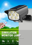 SOLAR POWERED OUTDOOR Street LIGHT WITH REMOTE 180W WITH MOTION SENSOR