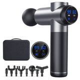 Massage Gun Deep Tissue Muscle Massager for Pain Relief, Upgrade Super Quiet Portable Handheld Relaxation Electric Sport Massager