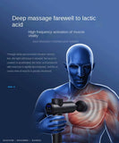 Massage Gun Deep Tissue Muscle Massager for Pain Relief, Upgrade Super Quiet Portable Handheld Relaxation Electric Sport Massager